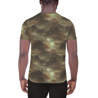 Men's Athletic T-Shirt - Celestial Dreamscape