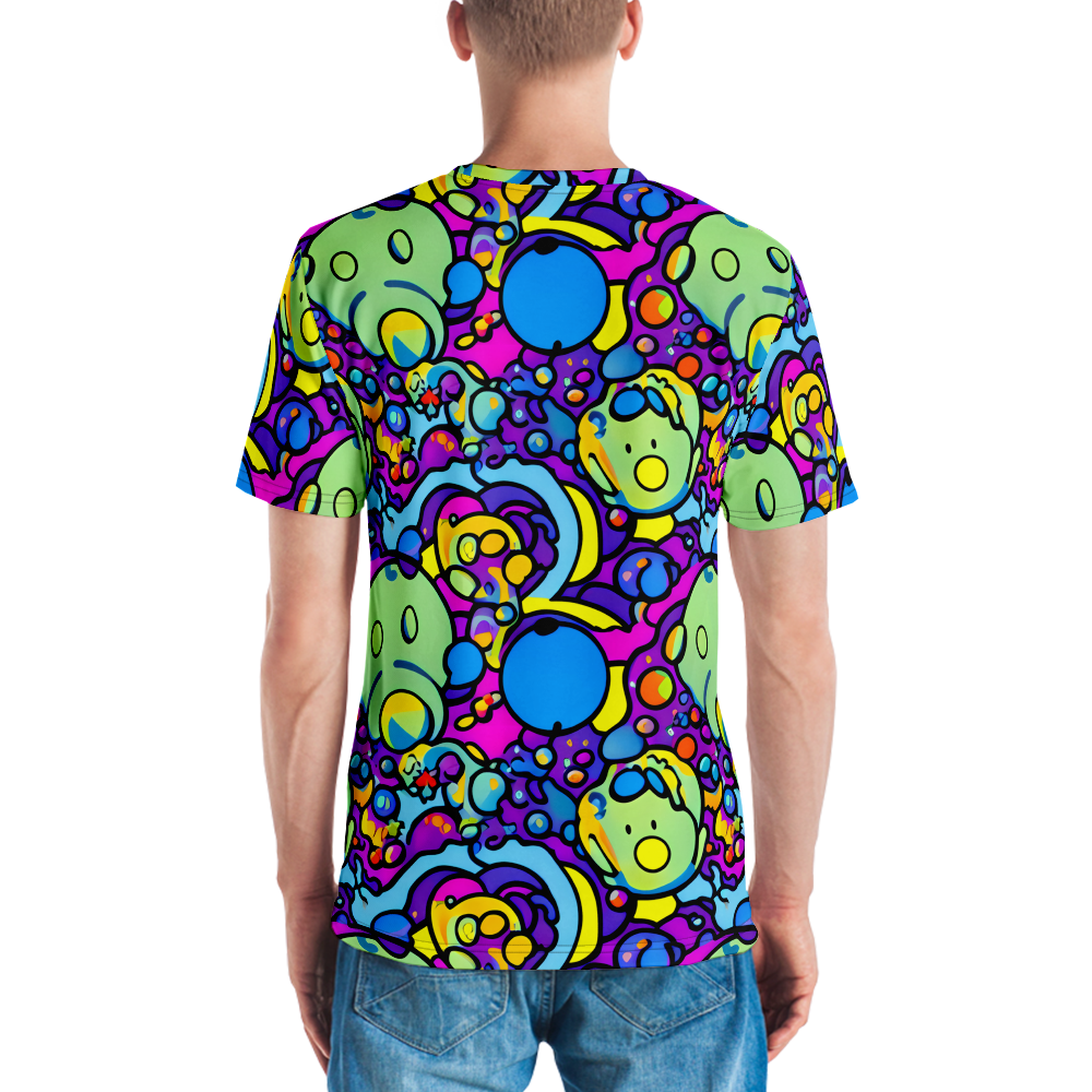 Men's Crew Neck T-Shirt - Enchanted Orbs