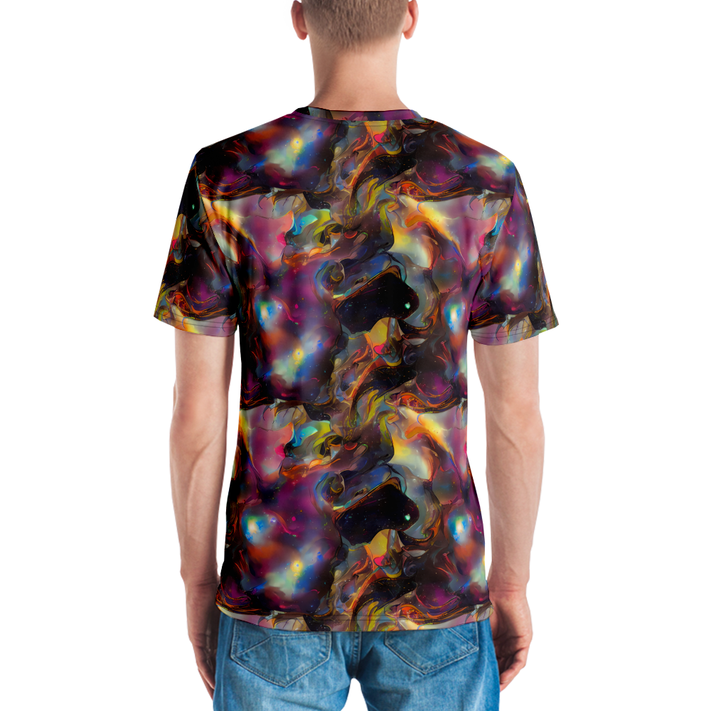 Men's Crew Neck T-Shirt - Cosmic Fusion