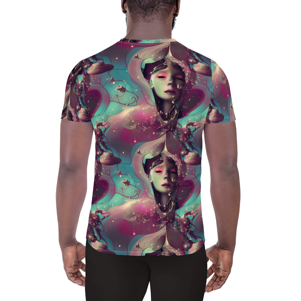 Men's Athletic T-Shirt - Nouveau Galaxy