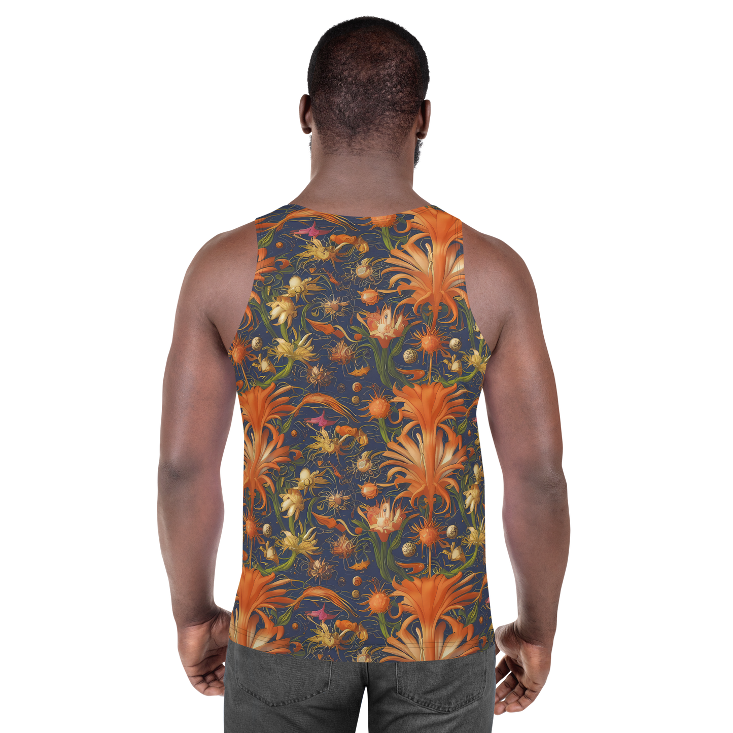 Men's Tank Top - Stellar Blooms