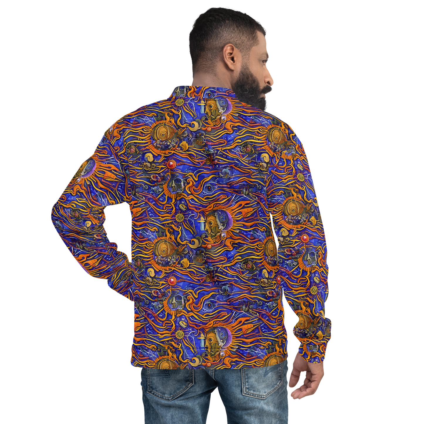 Bomber Jacket - Mantegna Swirl