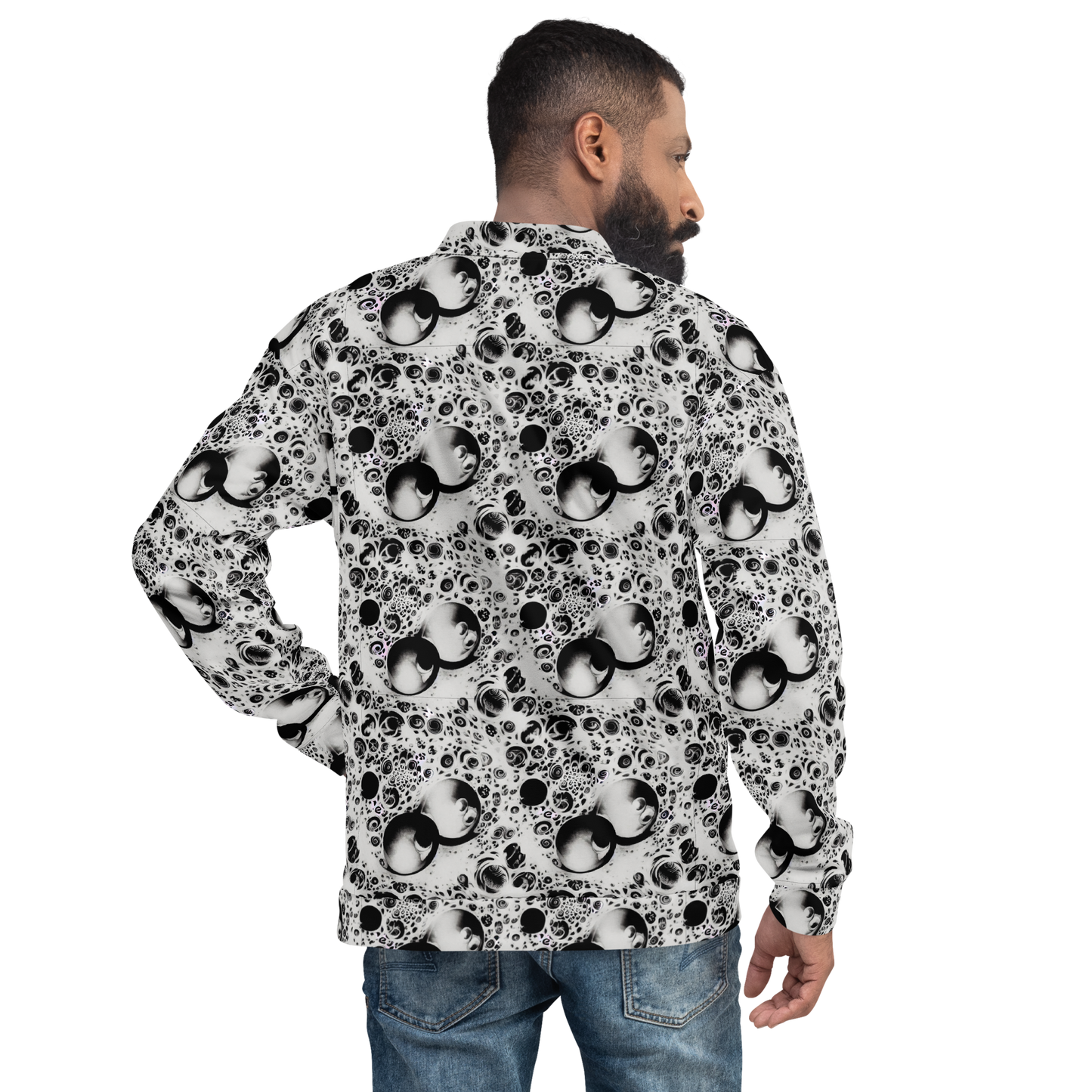 Bomber Jacket - Crater Swirl
