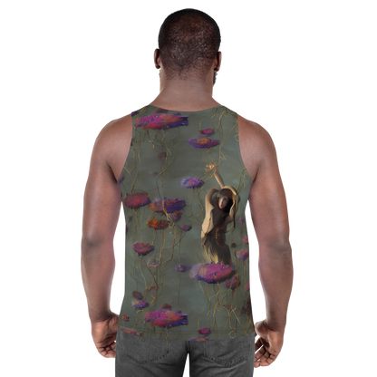 Men's Tank Top - Ethereal Bloom