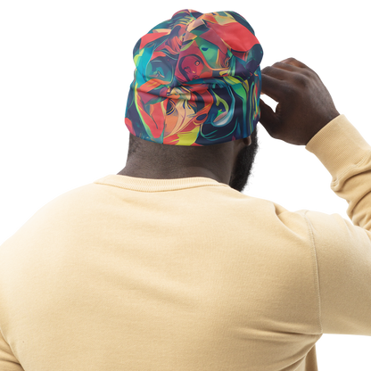 Beanie - Neon Aurora