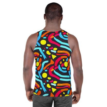 Men's Tank Top - Midnight Stream