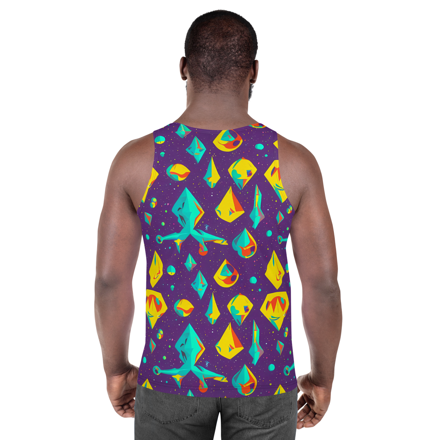 Men's Tank Top - Cascading Prism