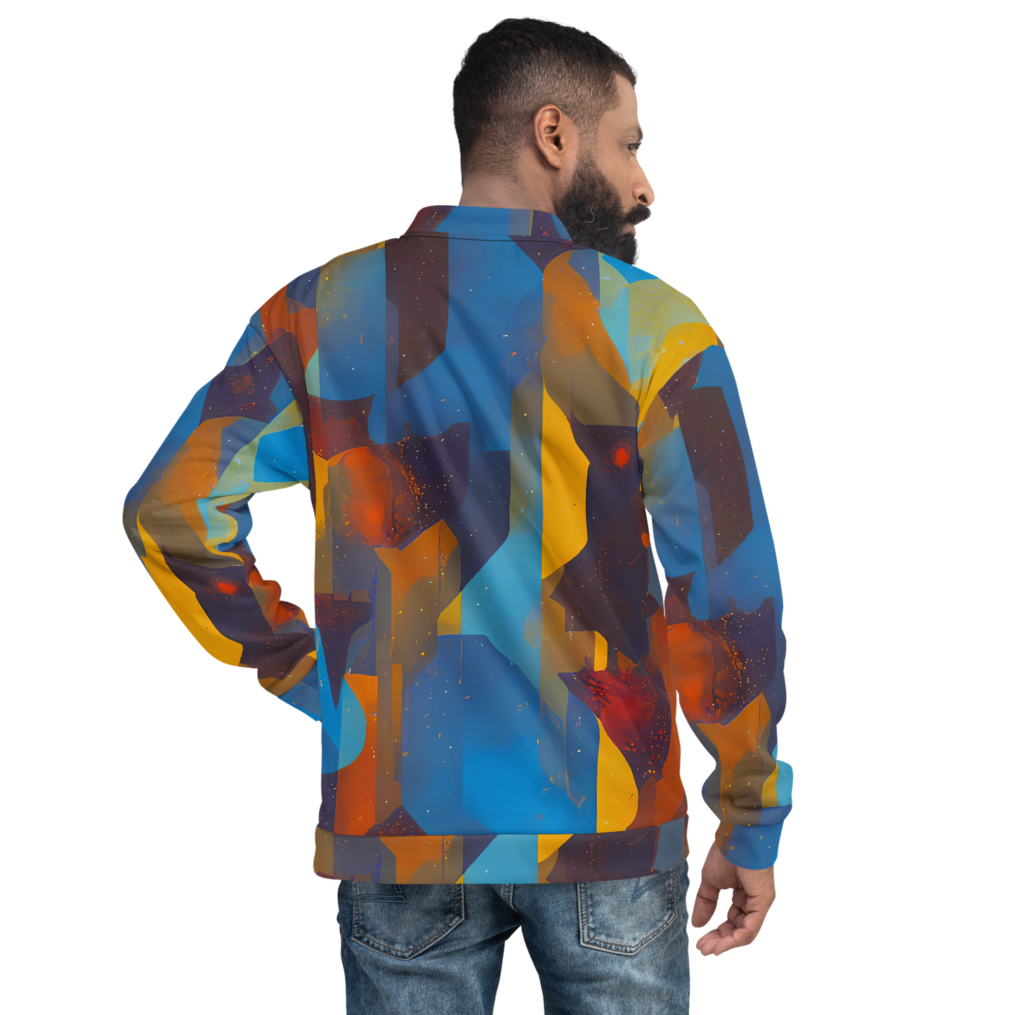 Bomber Jacket - Cubist Dusk