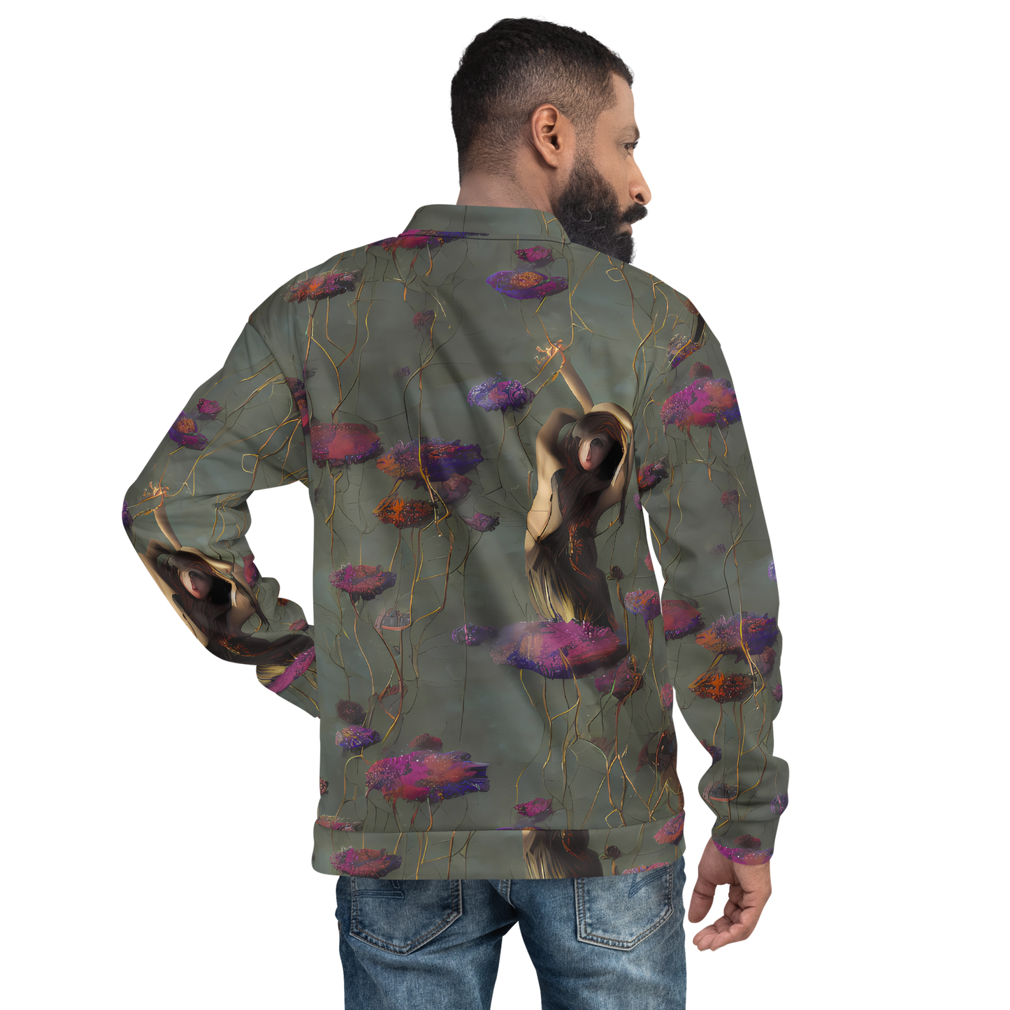 Bomber Jacket - Ethereal Bloom