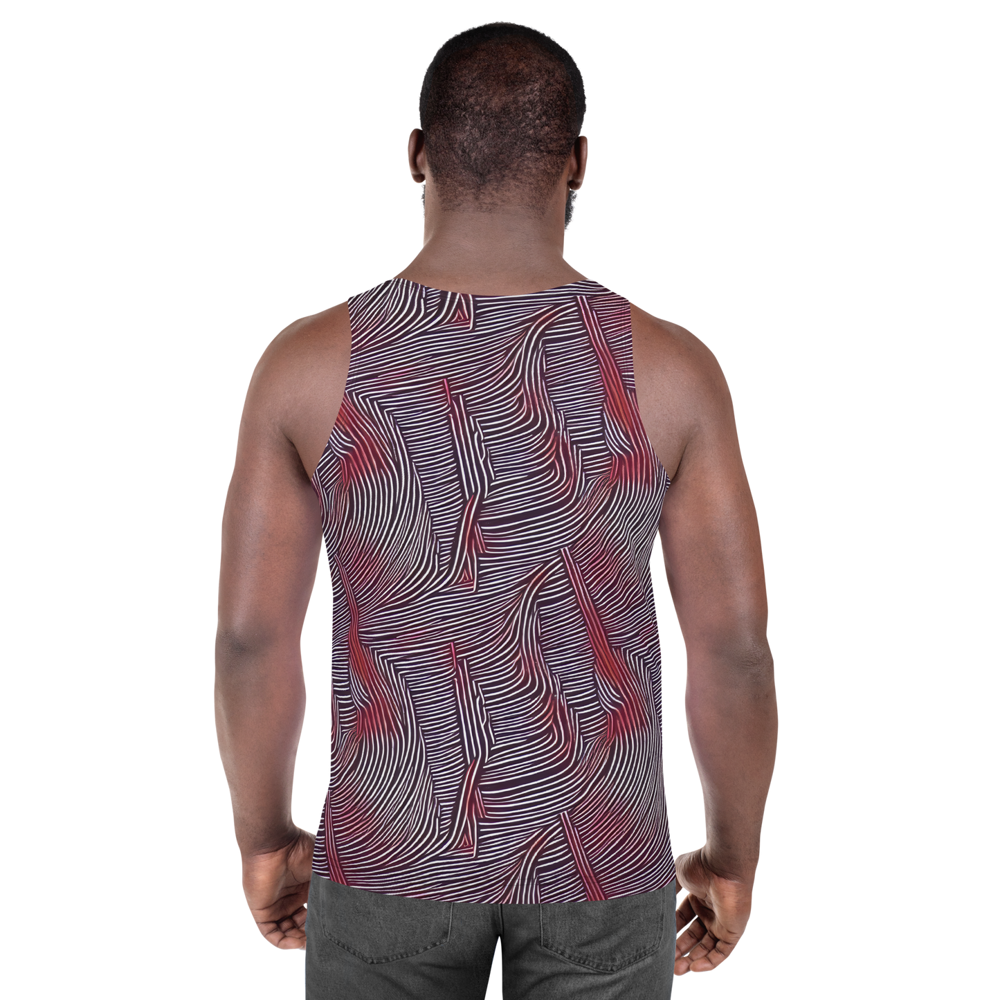 Men's Tank Top - Nebula Waves