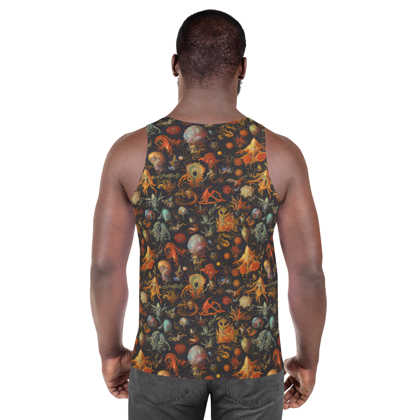 Men's Tank Top - Florescent Void