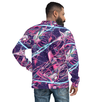 Bomber Jacket - Neo-Tokyo Twirl