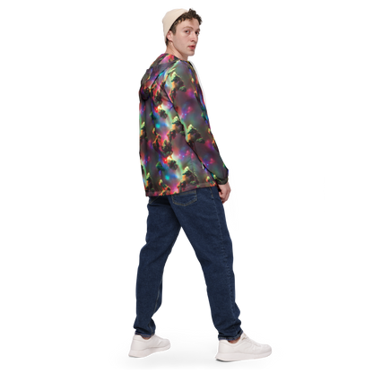 Men's Windbreaker - Nebula Dreams