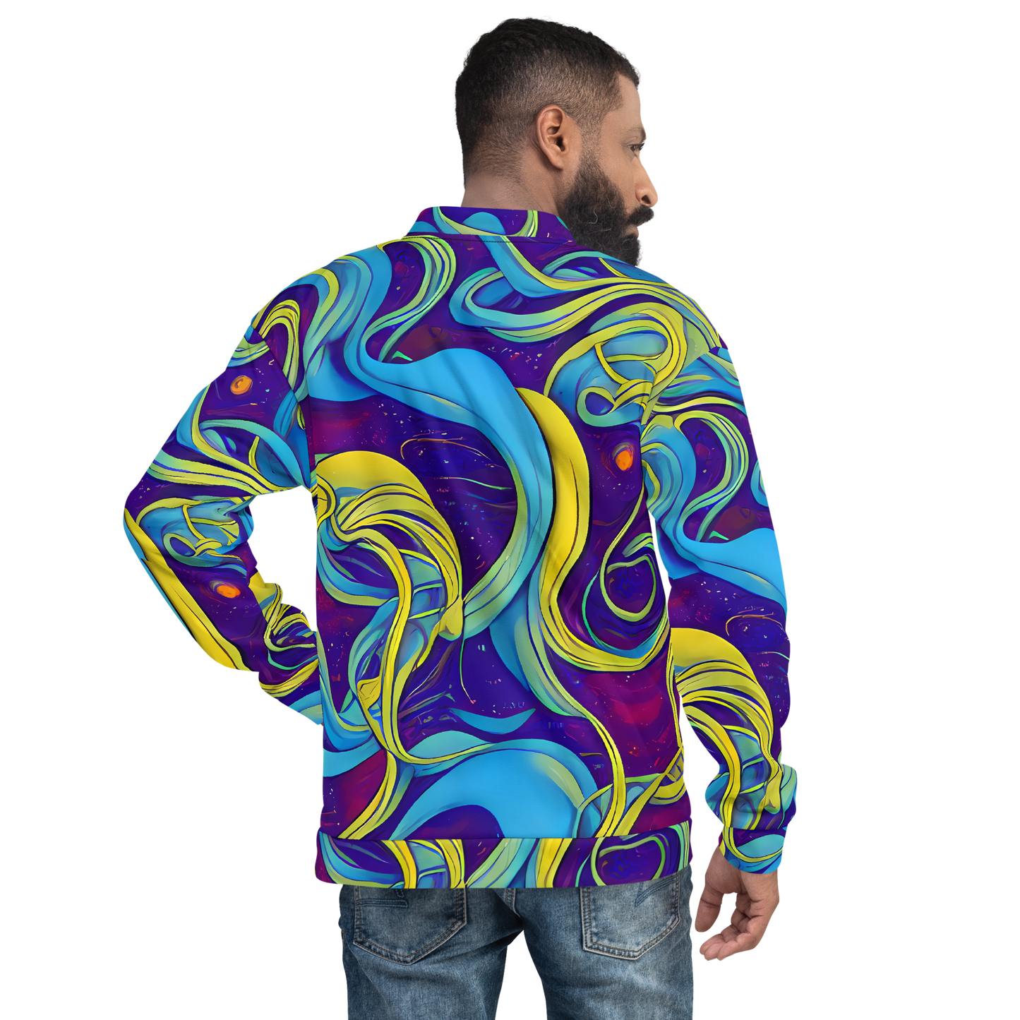 Bomber Jacket - Stellar Swirls