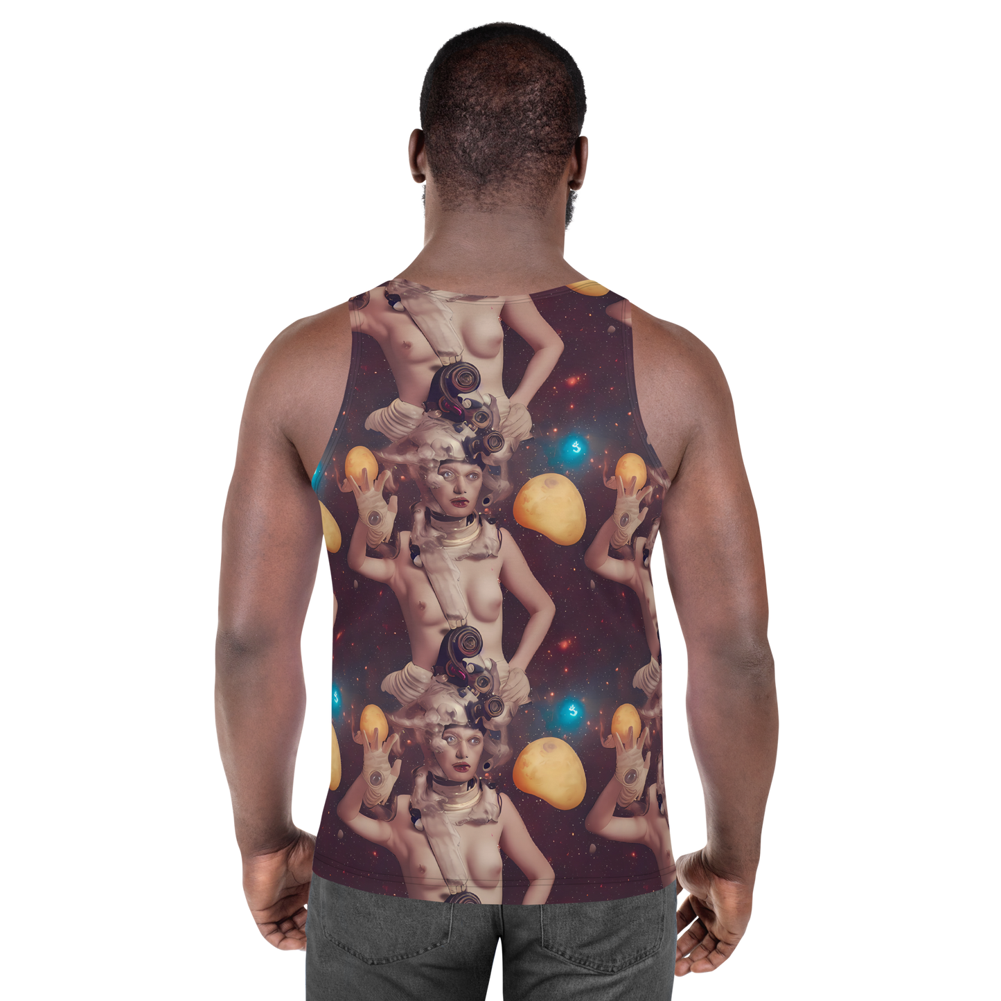 Men's Tank Top - Nebula Siren