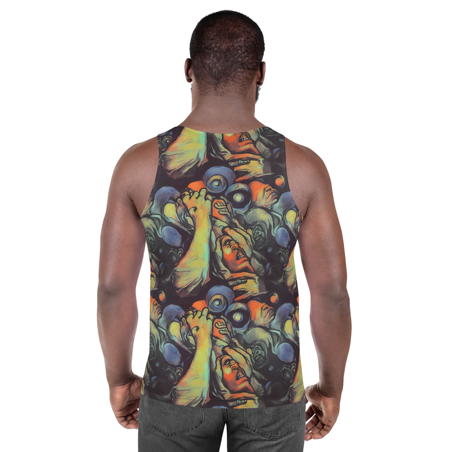 Men's Tank Top - Cosmic Scream