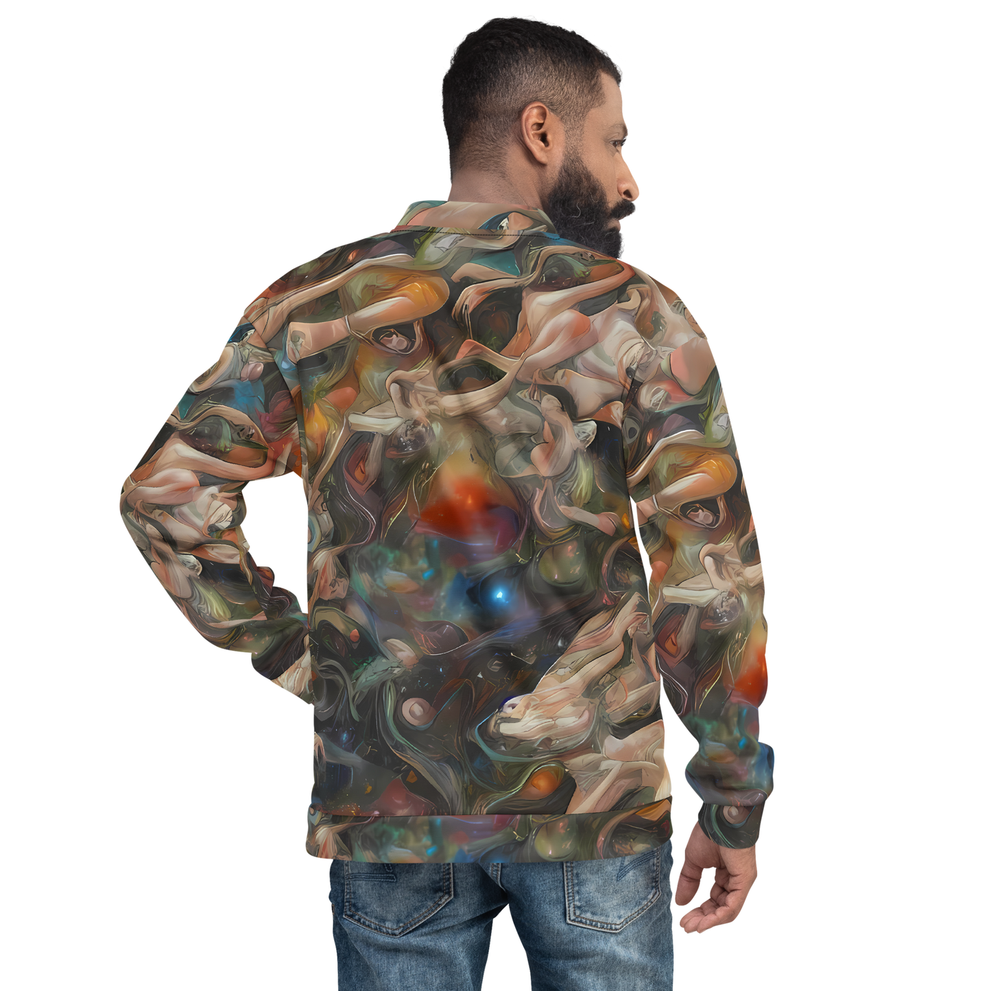 Bomber Jacket - Copper Swirl