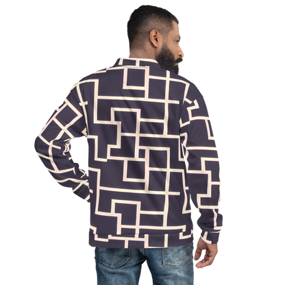 Bomber Jacket - Gilded Gridlock