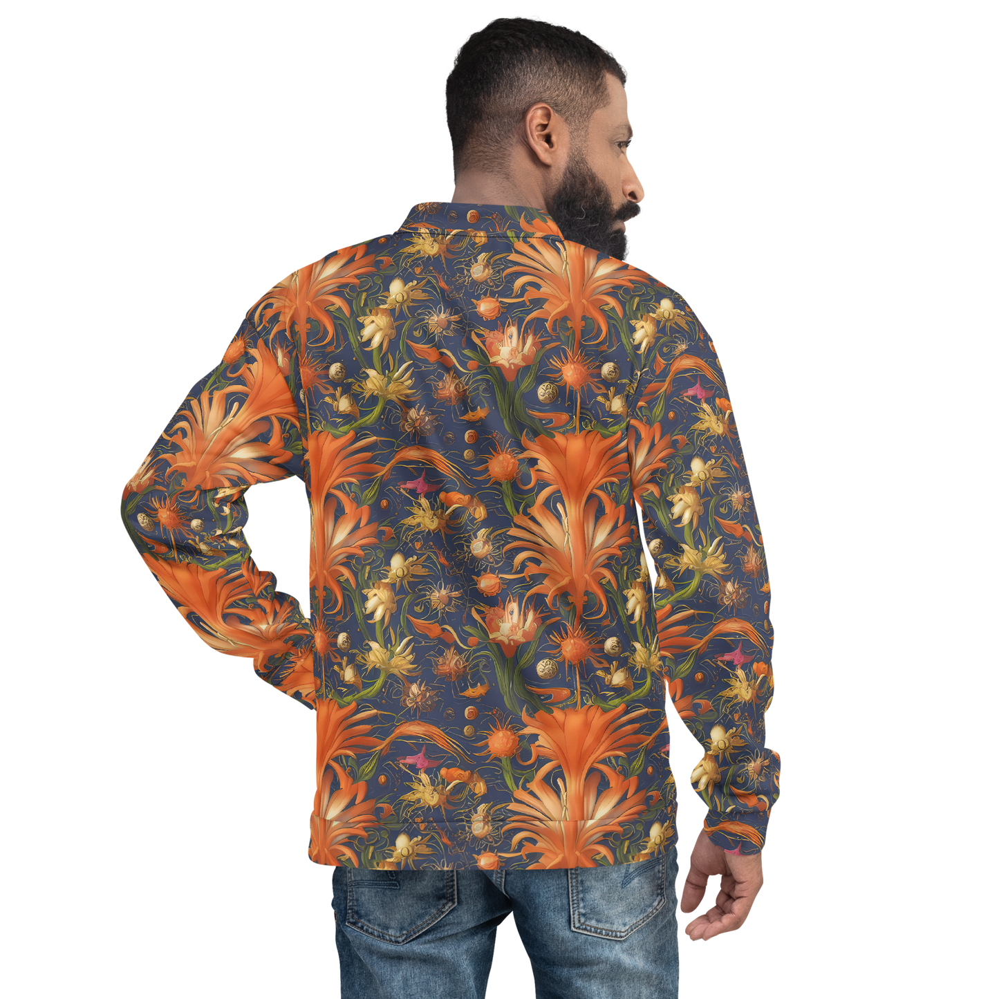 Bomber Jacket - Stellar Blooms