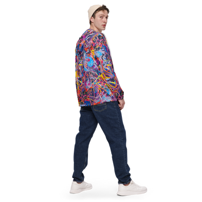 Men's Windbreaker - Vibrant Fusion