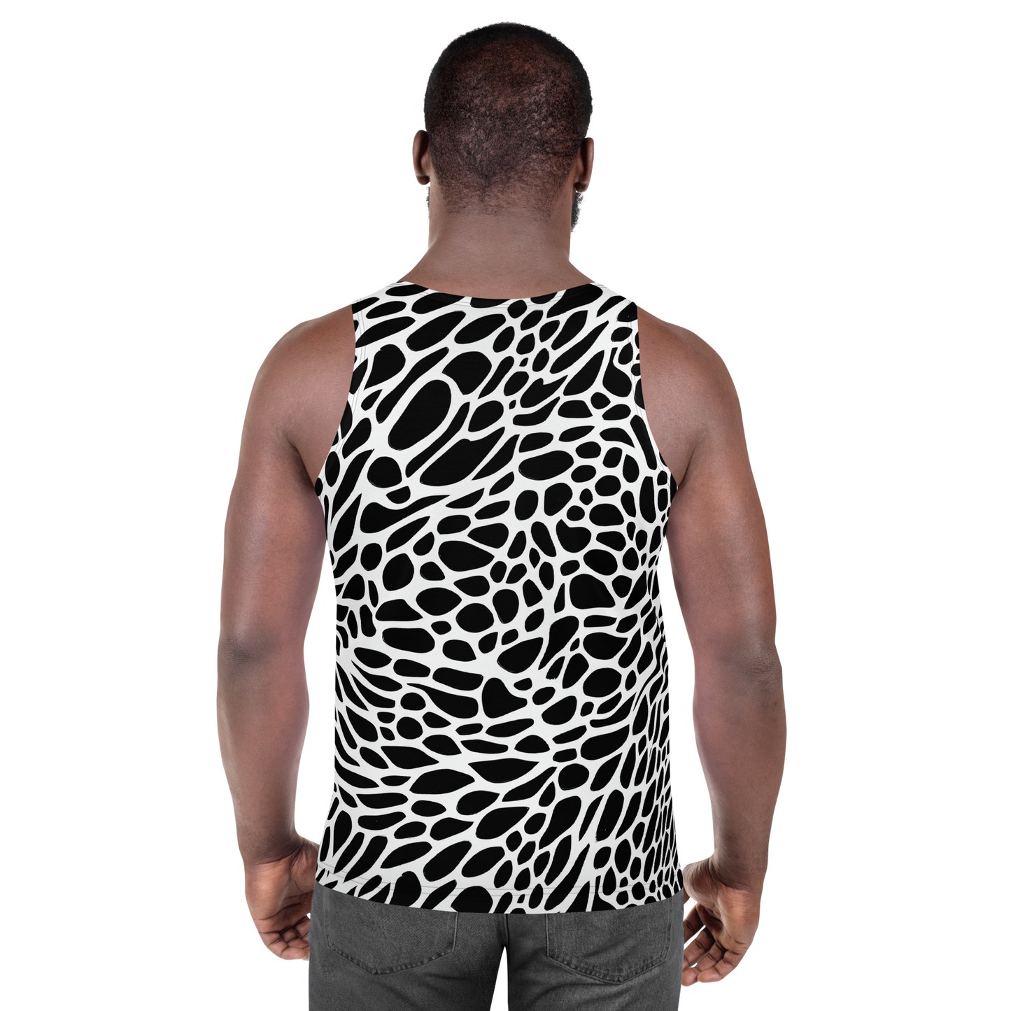 Men's Tank Top - Monochrome Mystique