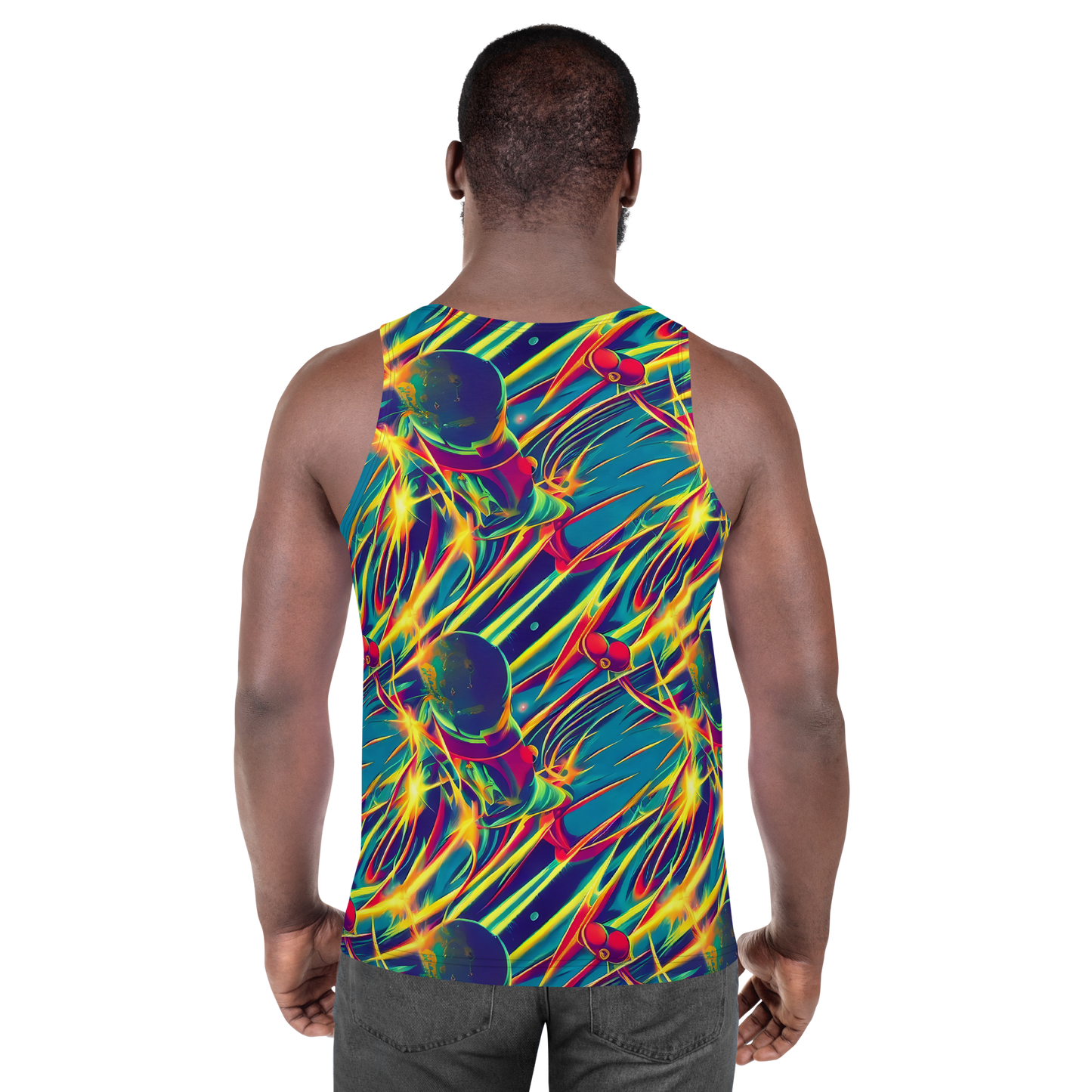 Men's Tank Top - Cosmic Inferno