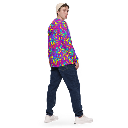 Men's Windbreaker - Nebula Radiance