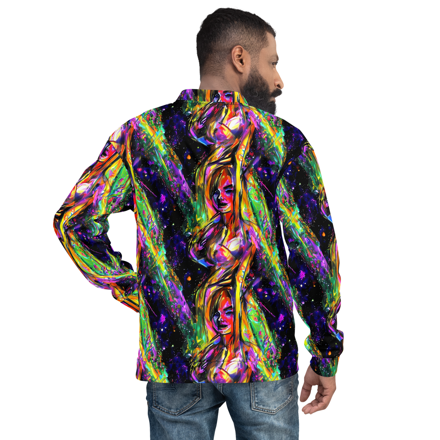 Bomber Jacket - Galactic Flamenco