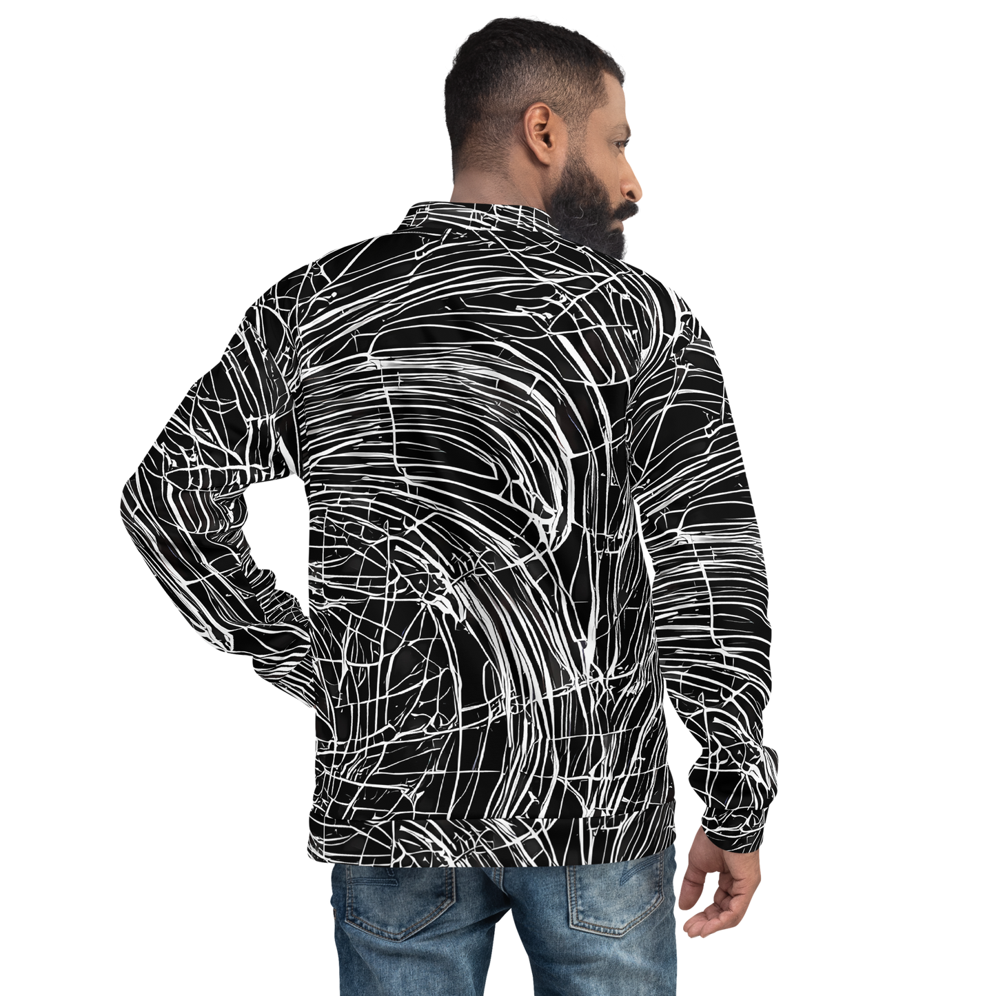 Bomber Jacket - Biomech Spiral