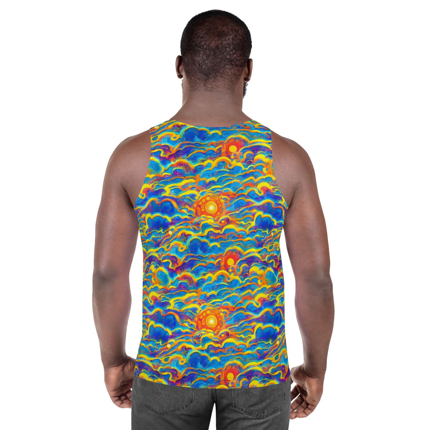 Men's Tank Top - Chroma Ripple