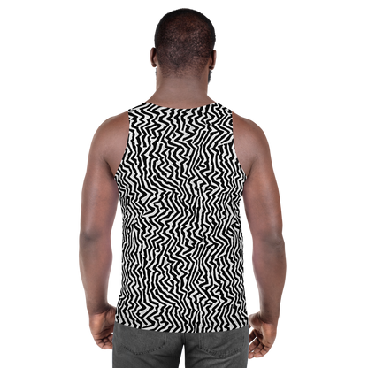 Men's Tank Top - Static Swirl