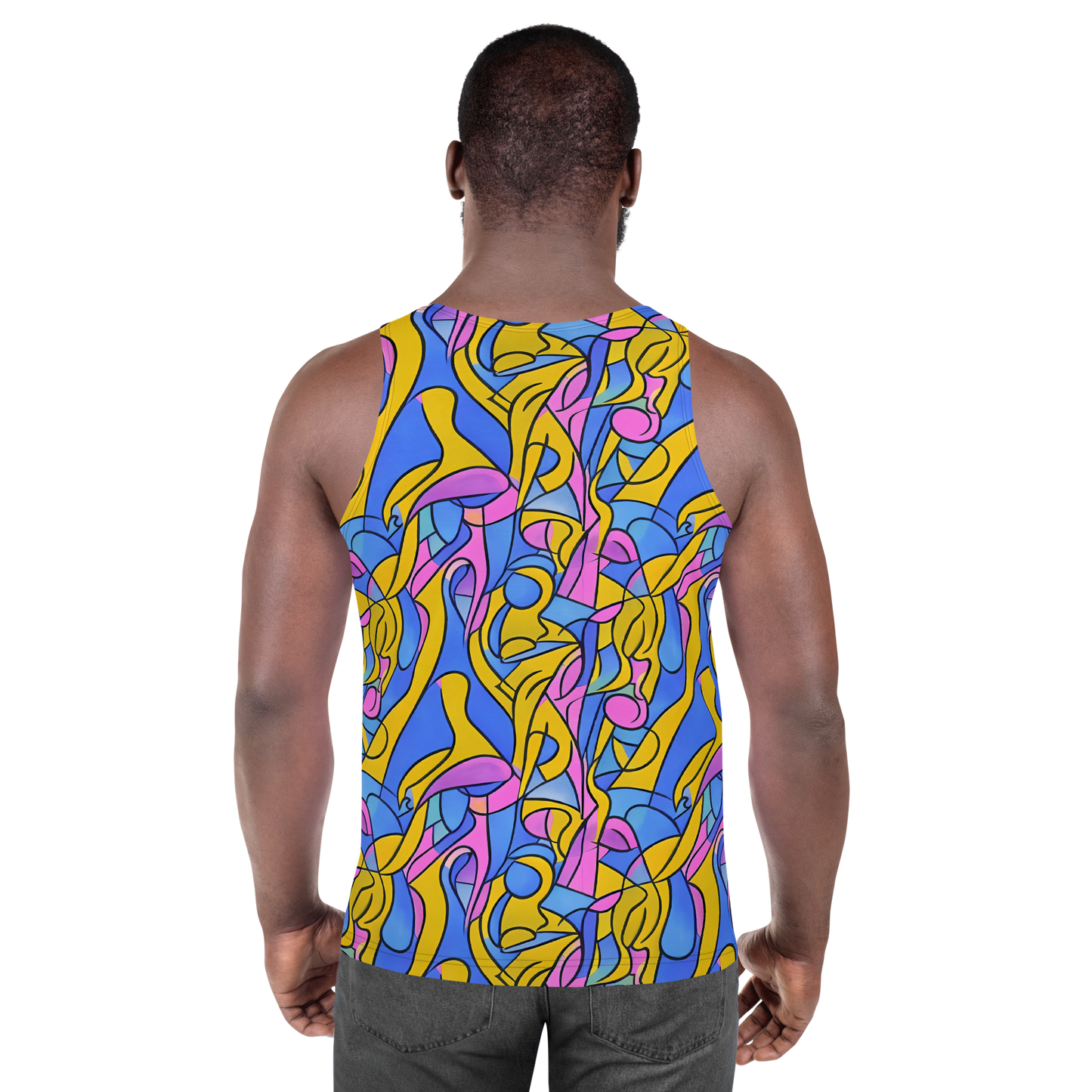 Men's Tank Top - Cosmic Curves