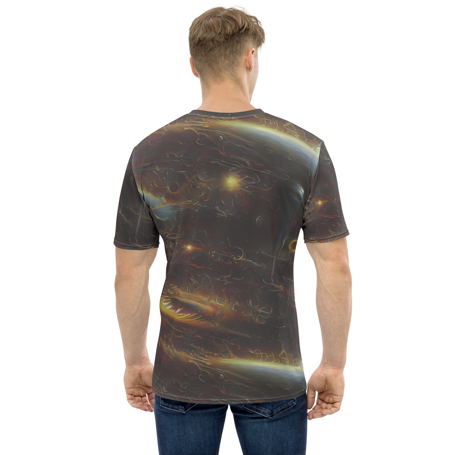 Men's Crew Neck T-Shirt - Quantum Illusions