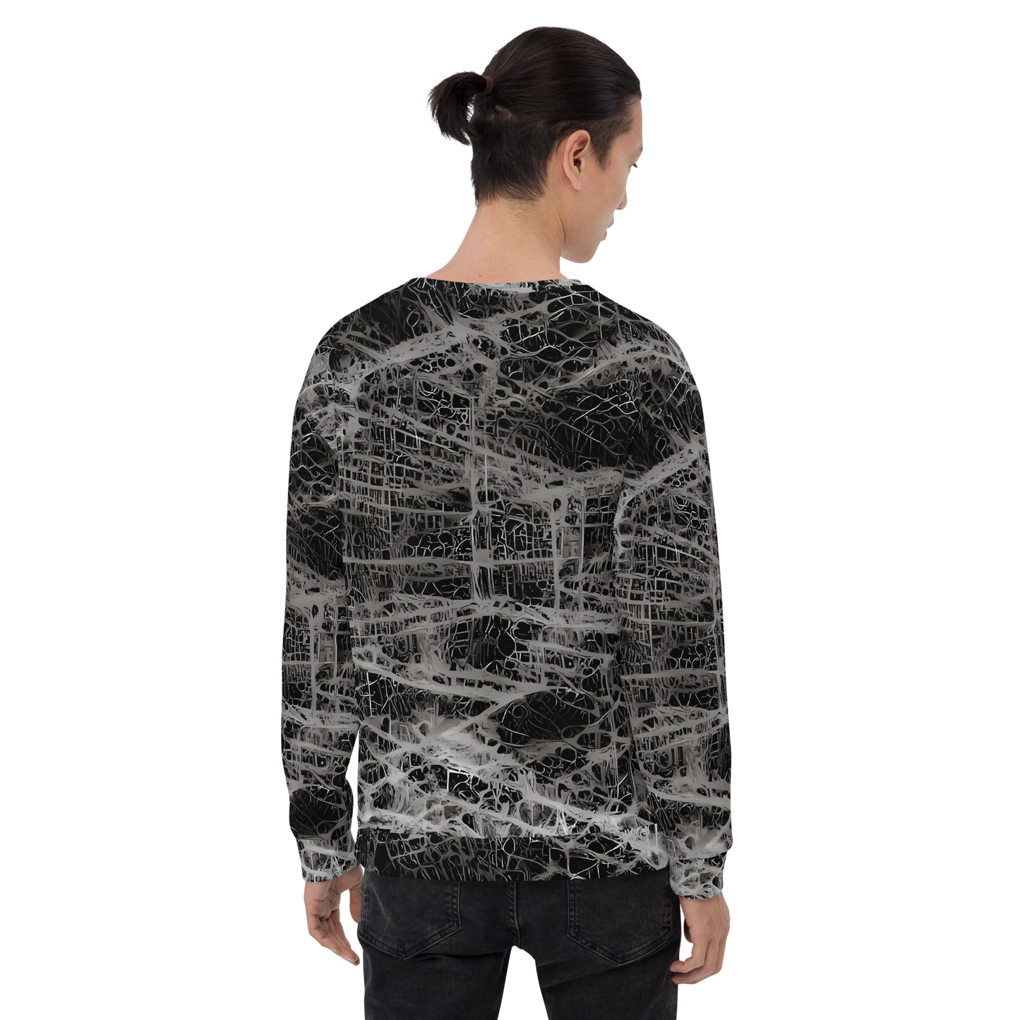 Sweatshirt - Monochrome Mesh