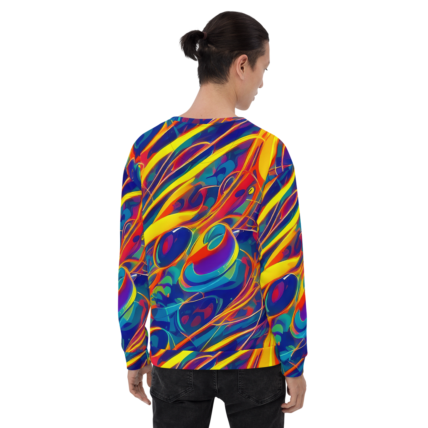 Sweatshirt - Abstract Blaze