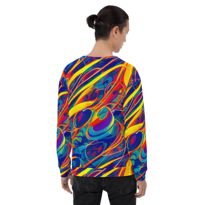 Sweatshirt - Abstract Blaze