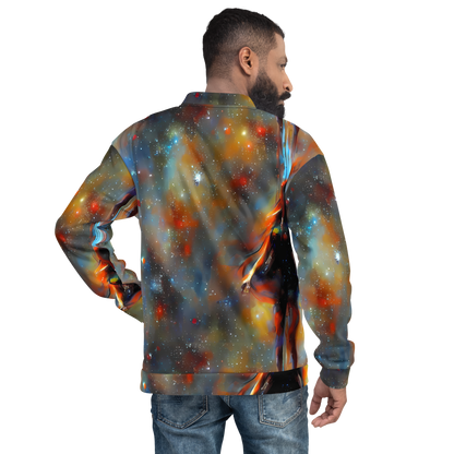 Bomber Jacket - Brush Nebula