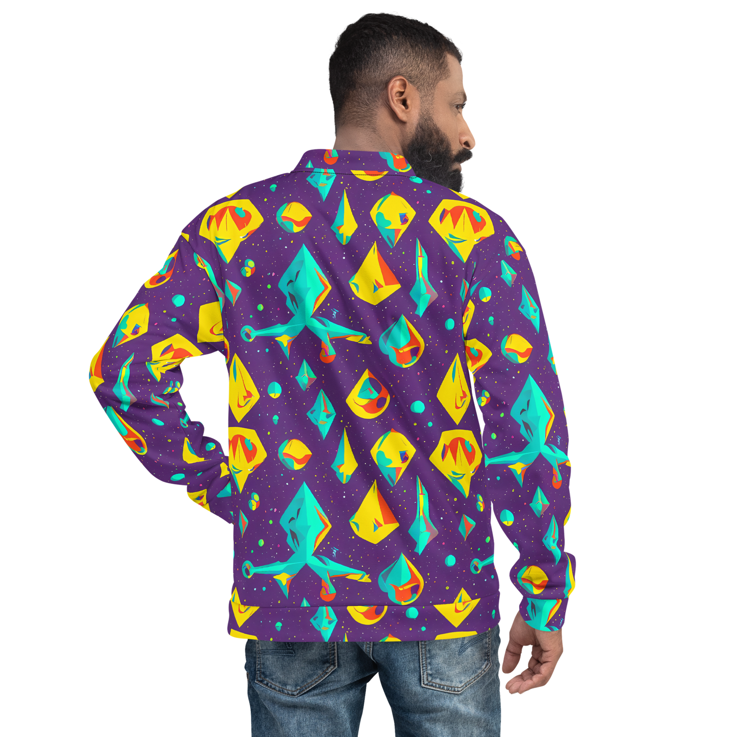 Bomber Jacket - Cascading Prism