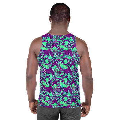 Men's Tank Top - Alien Ripples