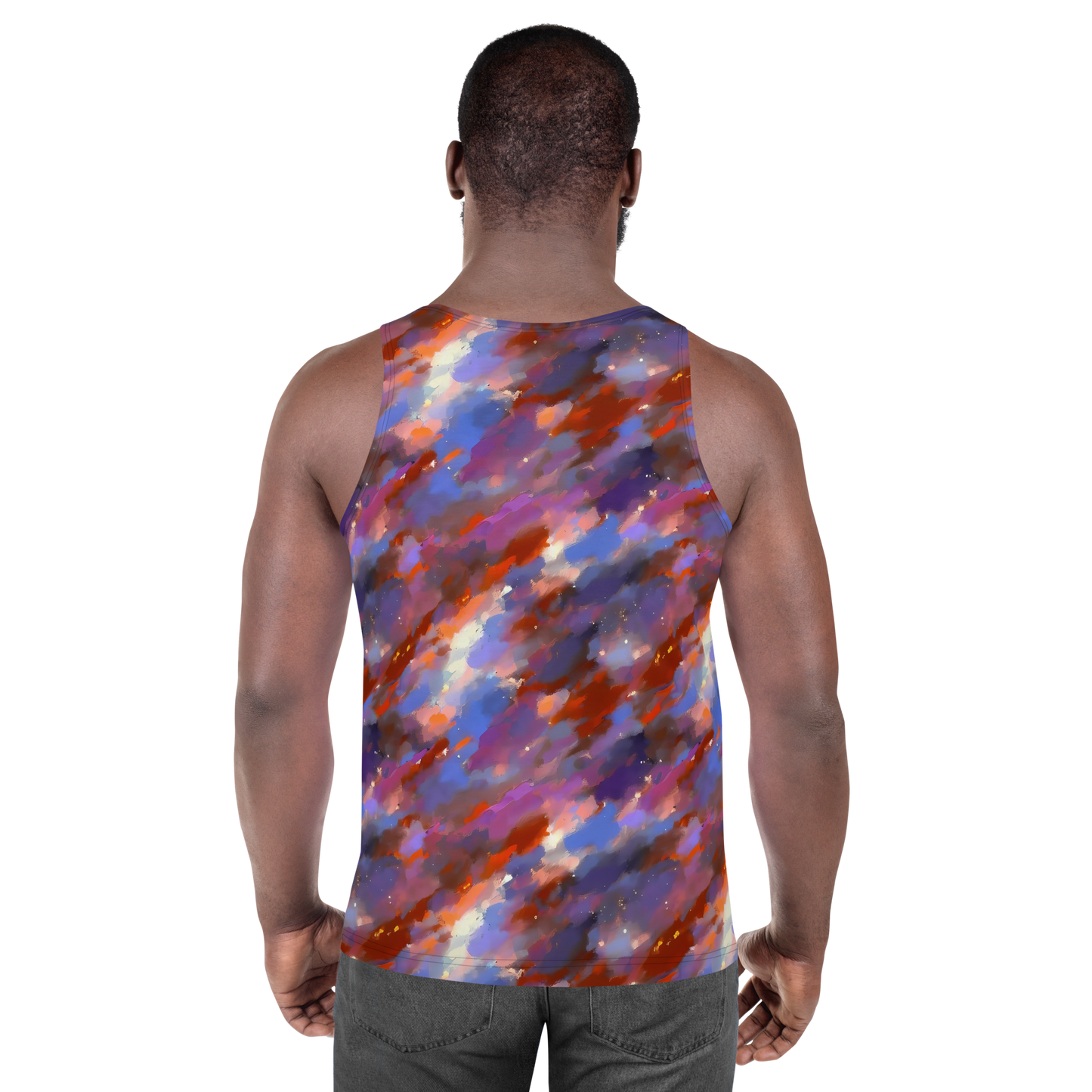 Men's Tank Top - Celestial Brushstroke