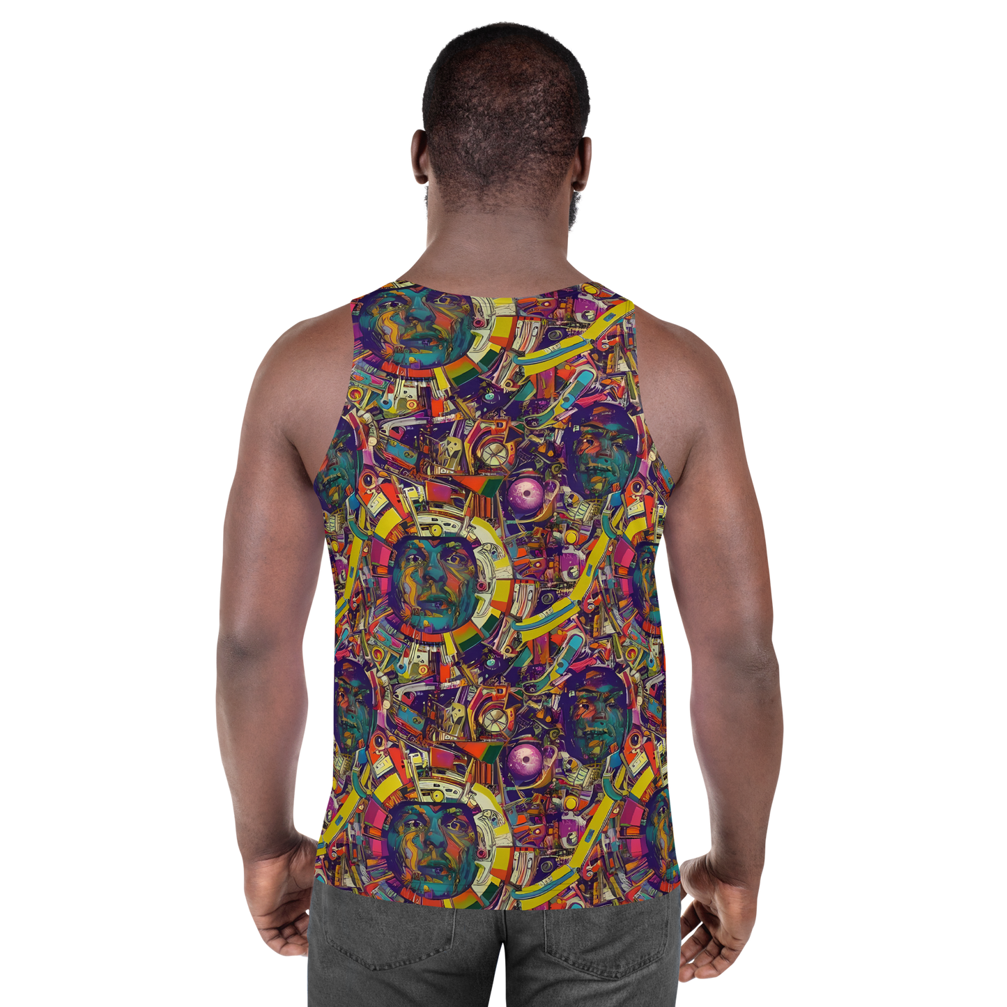 Men's Tank Top - Cosmic Collage
