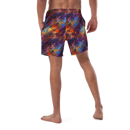 Swim Trunks - Auroral Ripples