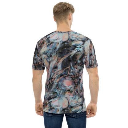 Men's Crew Neck T-Shirt - Daydream Cascade