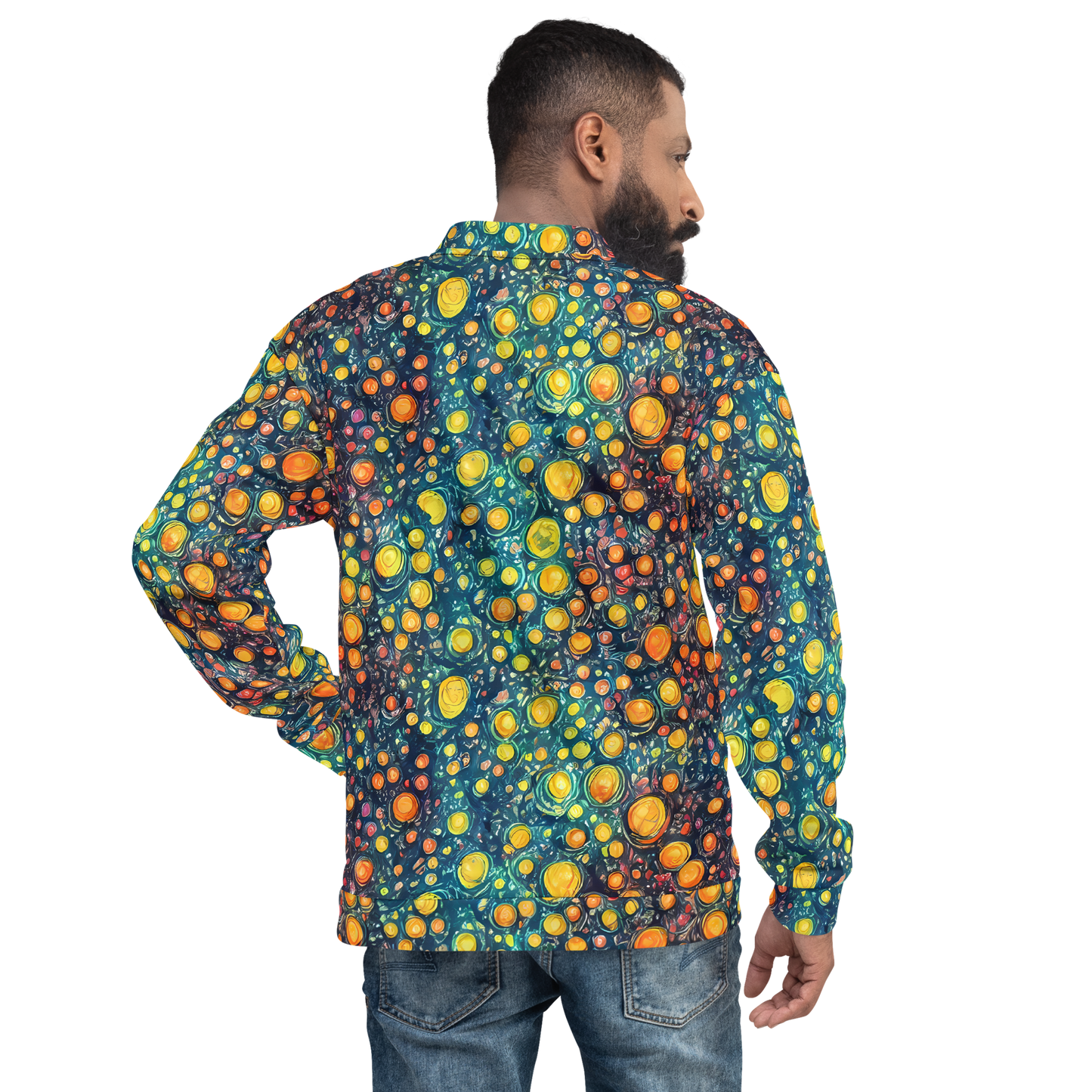 Bomber Jacket - Starry Orbits