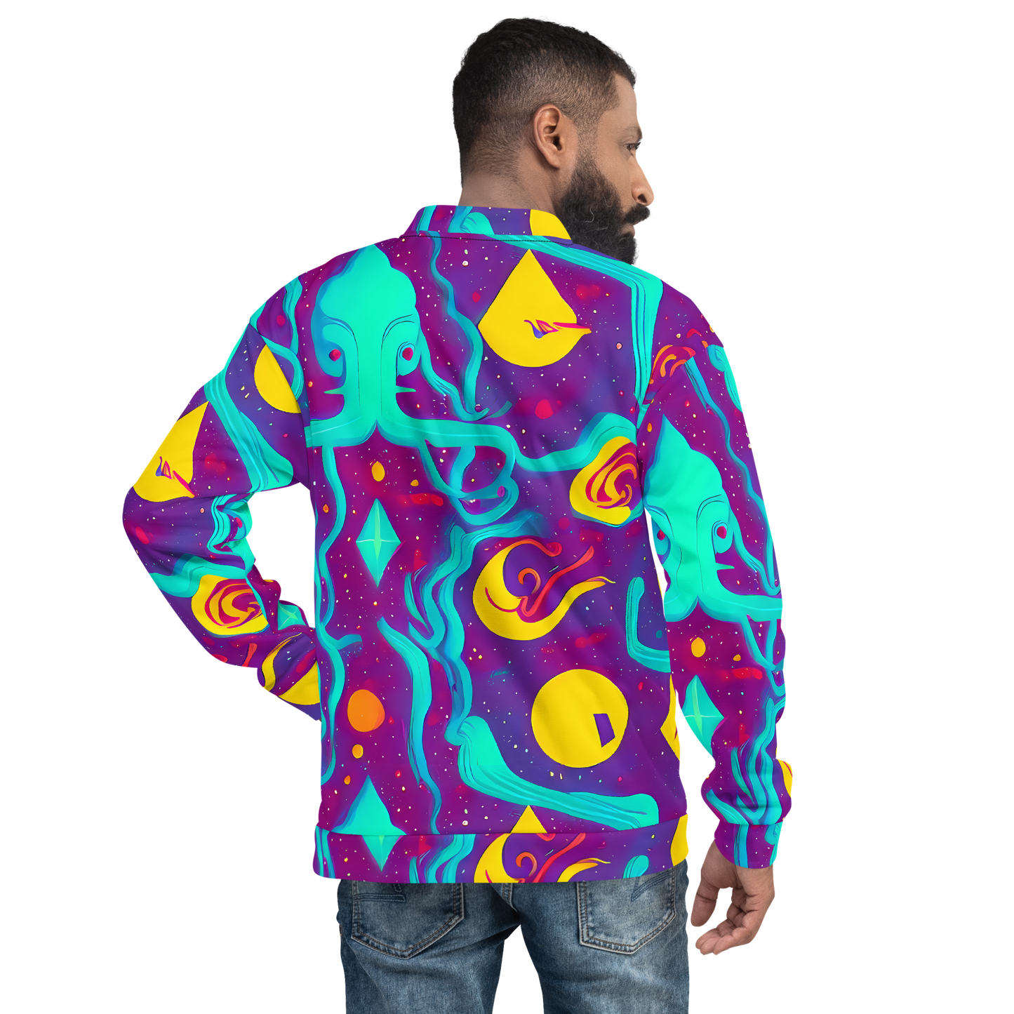 Bomber Jacket - Cosmic Current