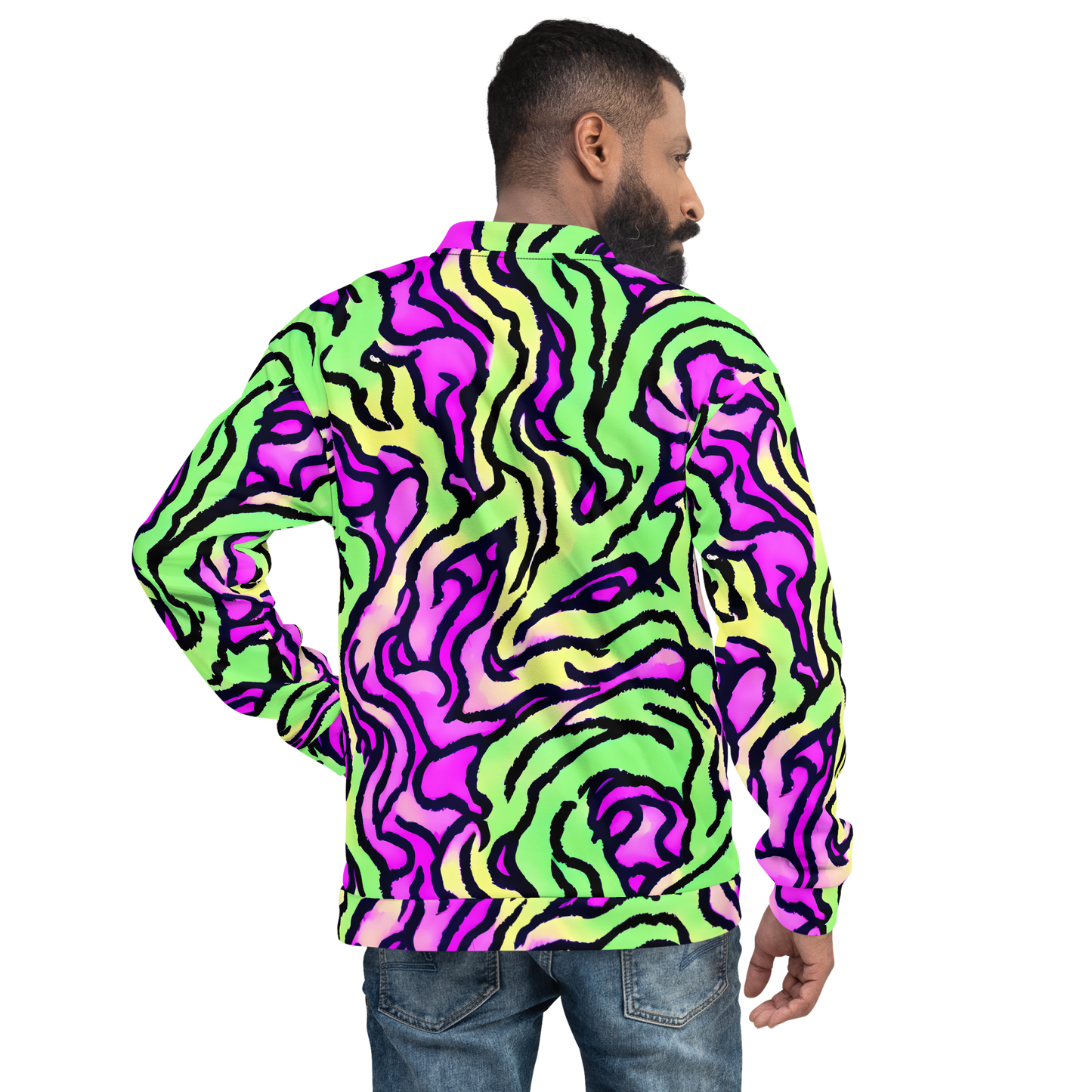 Bomber Jacket - Mintchine Maze