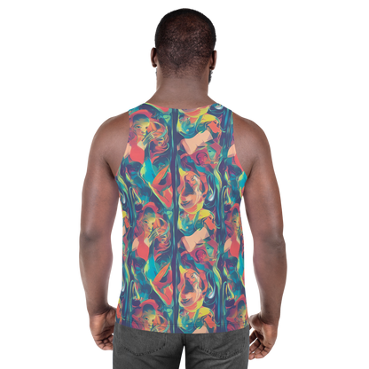 Men's Tank Top - Neon Aurora