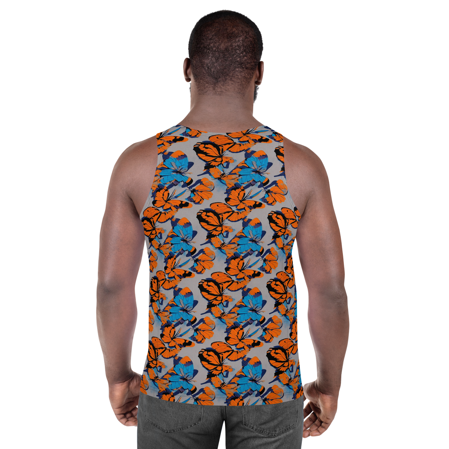 Men's Tank Top - Flutter Wave