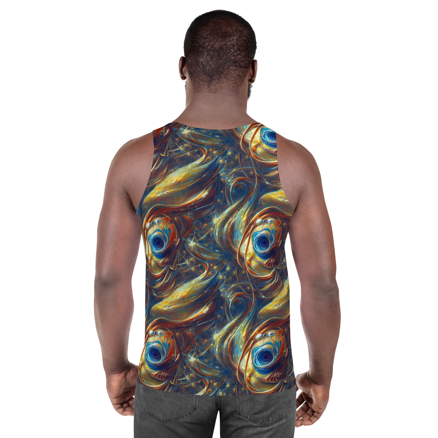 Men's Tank Top - Celestial Vortex