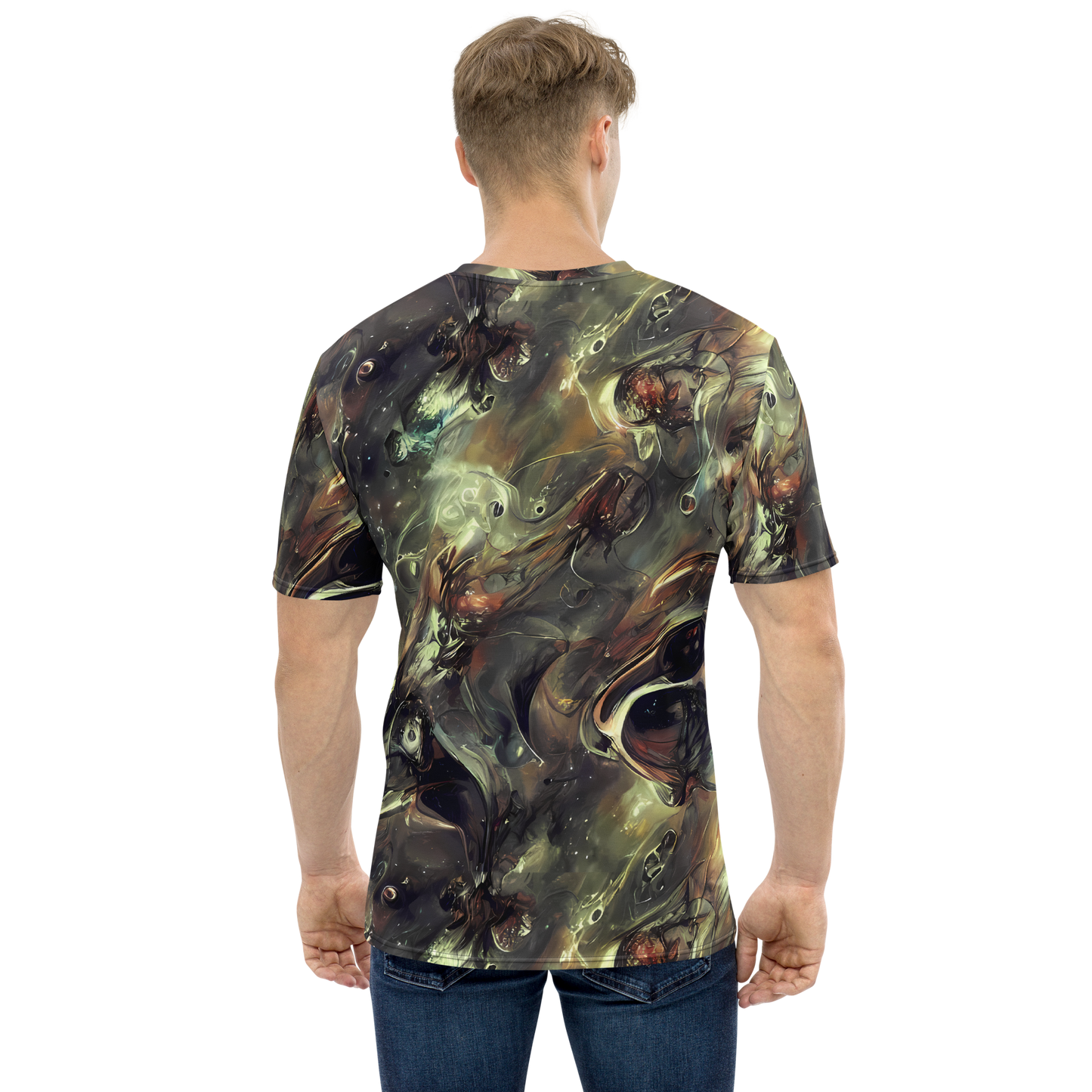 Men's Crew Neck T-Shirt - Chaos Crescendo